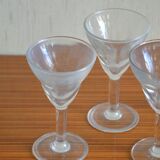 Lot de 4 verres anciens