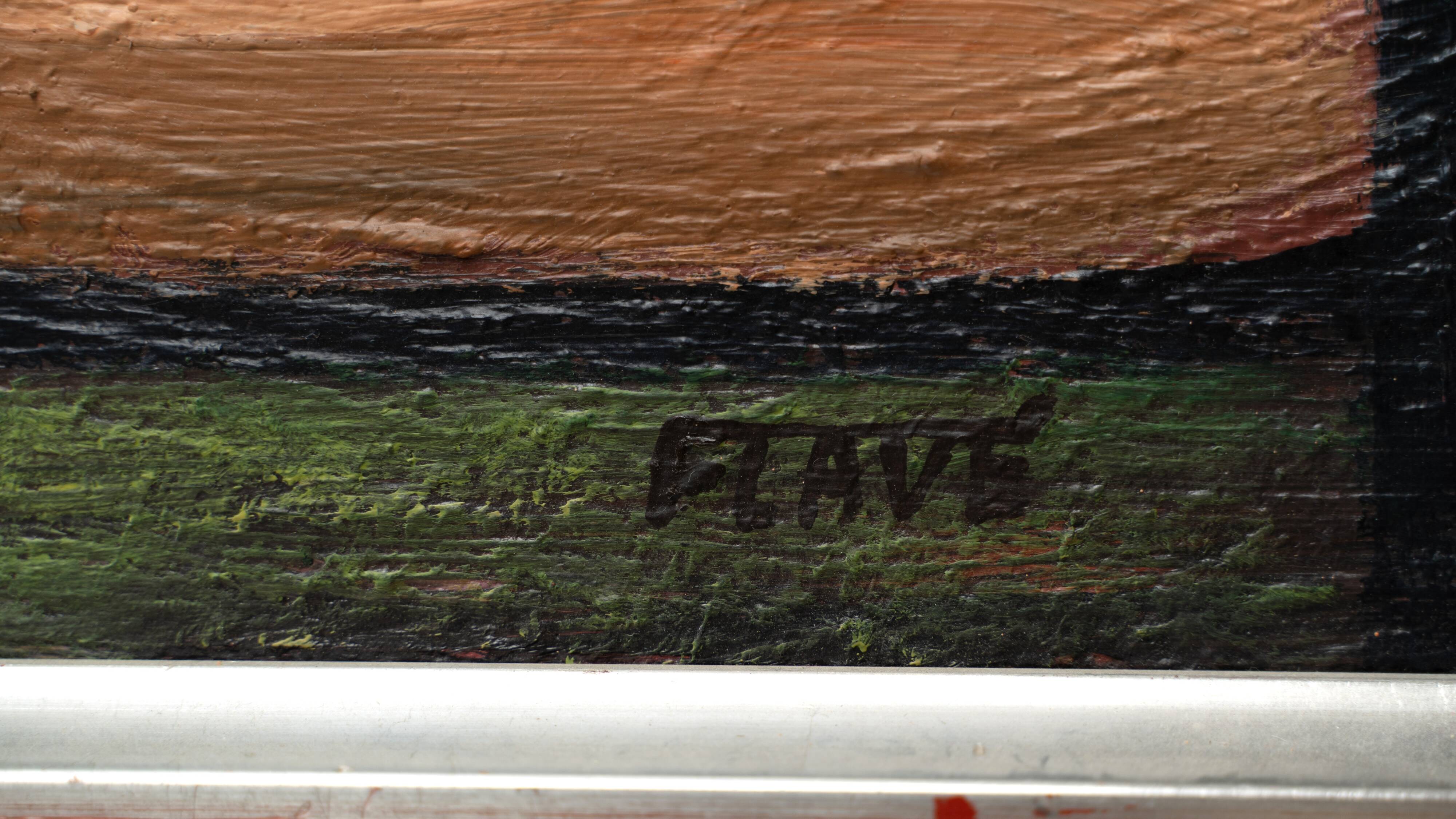 Peinture des années 1970 par Flave