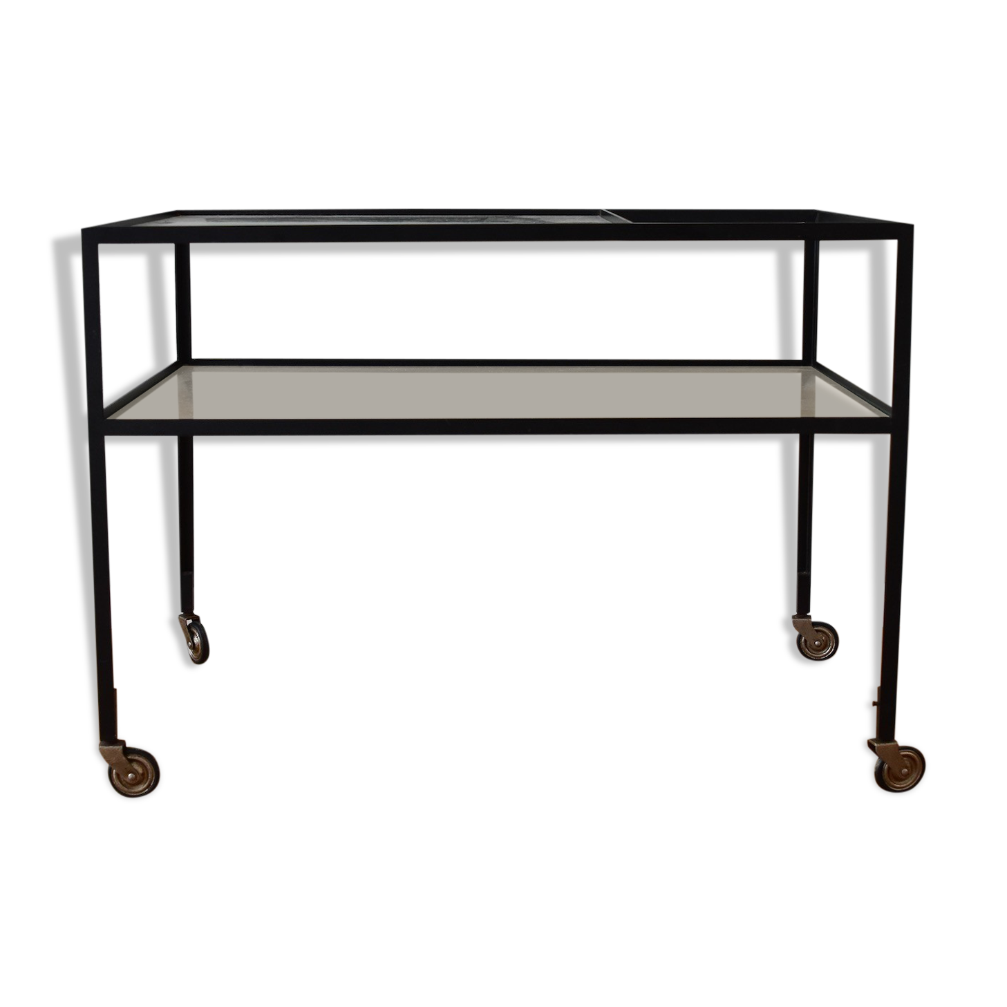 1960s Herbert Hirche serving trolley / bar cart Christian Holzäpfel KG Germany