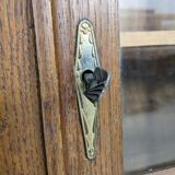 Wardrobe with vintage display case