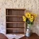 Antique wooden craft shelf
