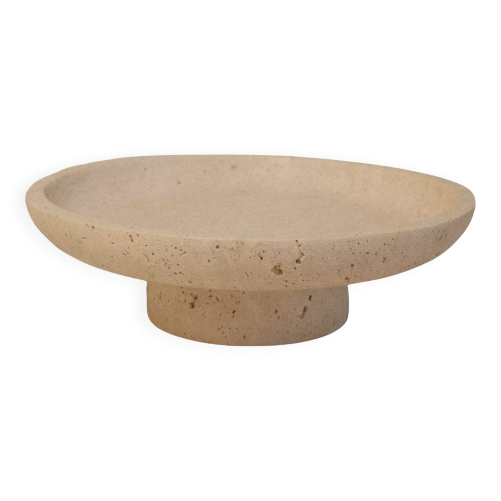 Travertine pocket emptier