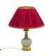 Cracked celadon porcelain lamp with gilded bronze, circa 1880