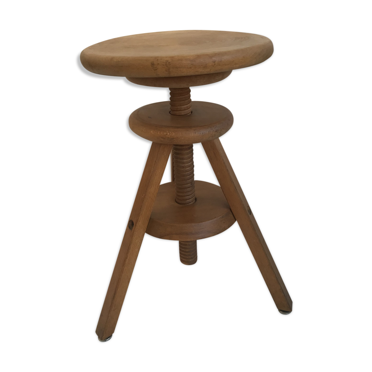 Former workshop tripod stool