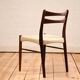 Pair of Scandinavian chairs in Rio rosewood.
