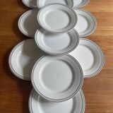 Digoin Sarreguemines plates