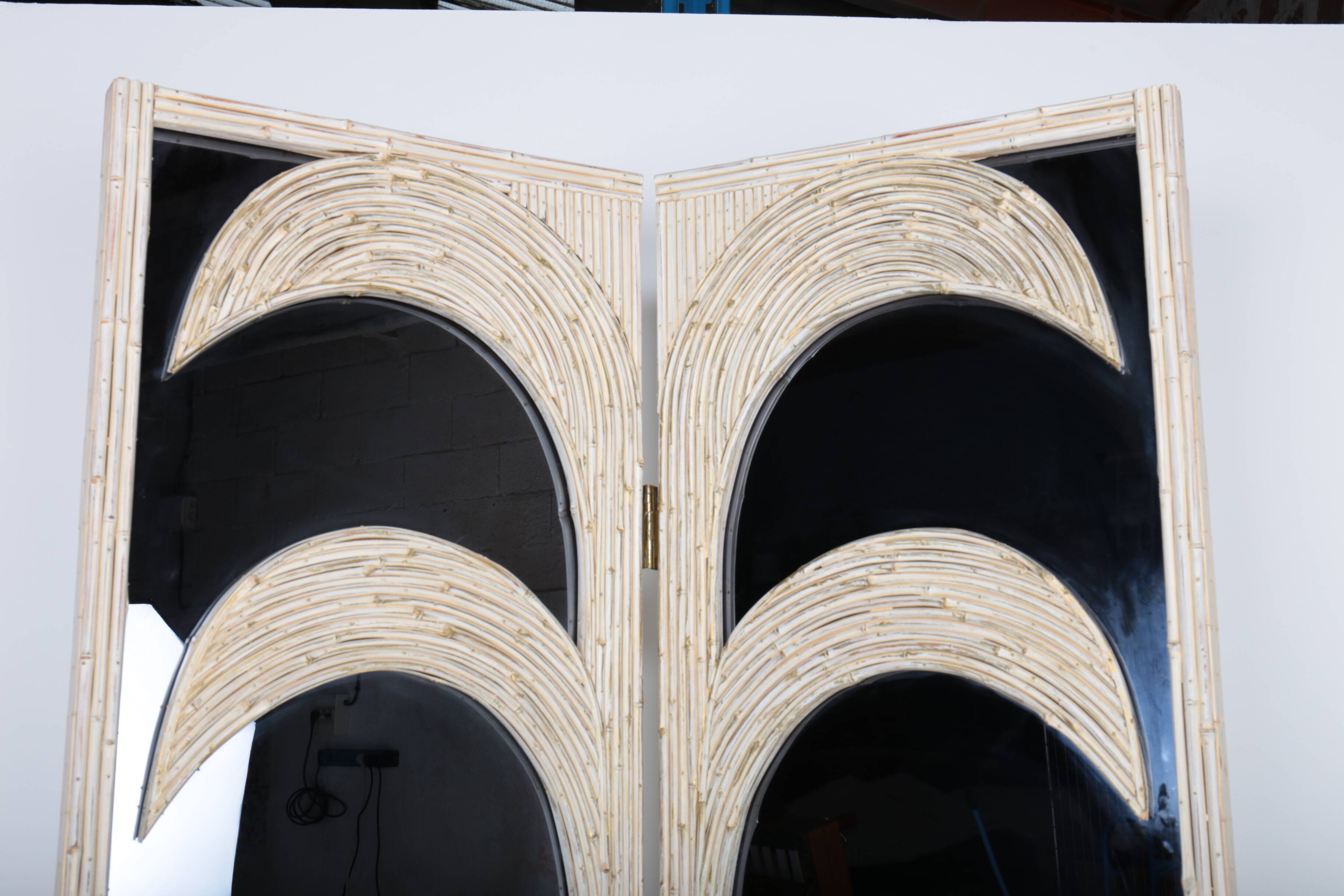 Vivai del Sud mirror screen, Italy, 1970s