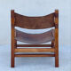Fauteuil safari vintage 1970