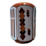 Hexagonal Vase - Art Deco - Keralouve