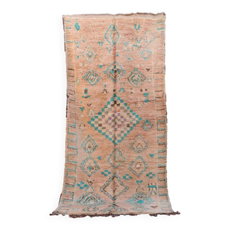 Boujad Moroccan Rug, 184 x 397 cm