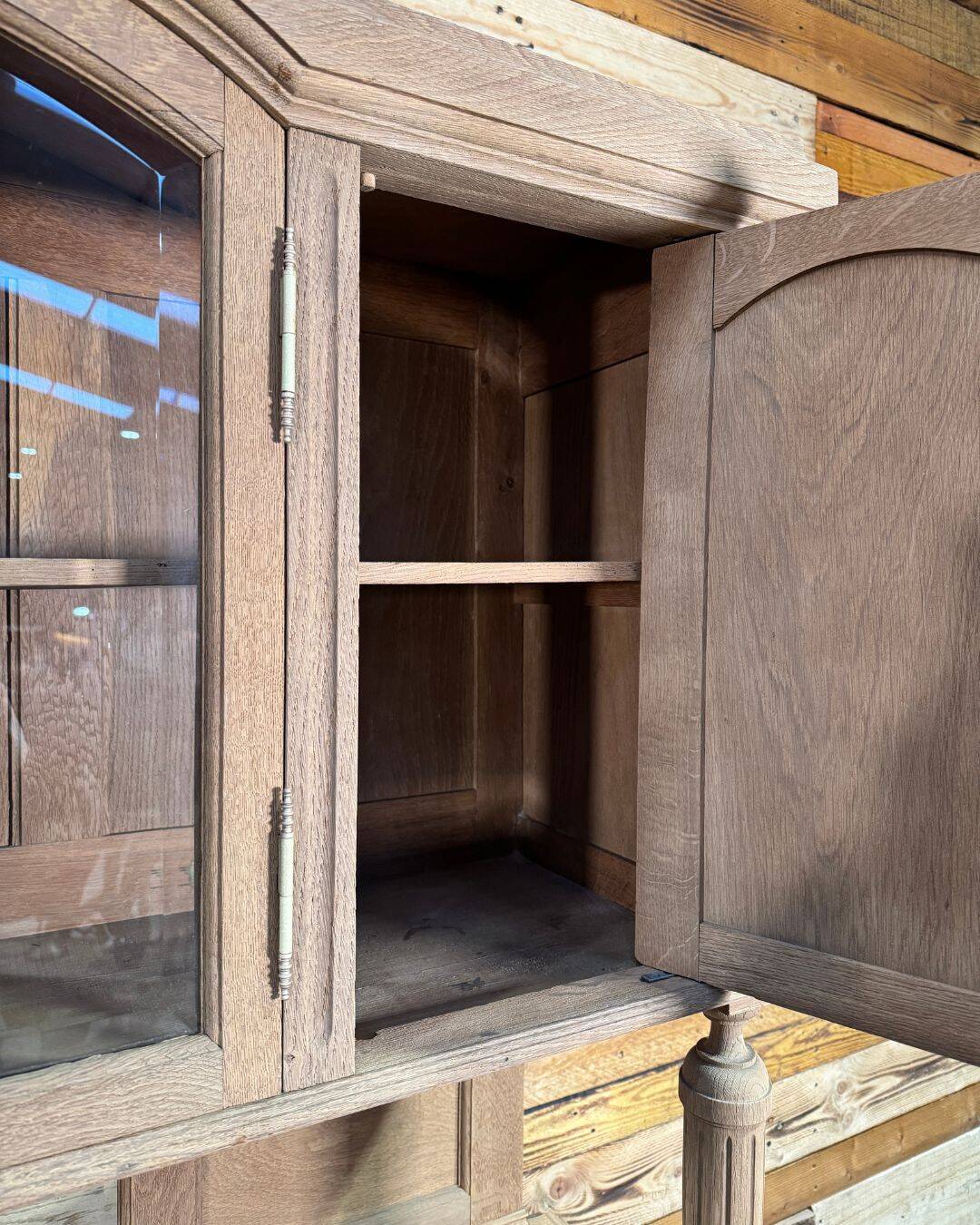 Antique oak sideboard