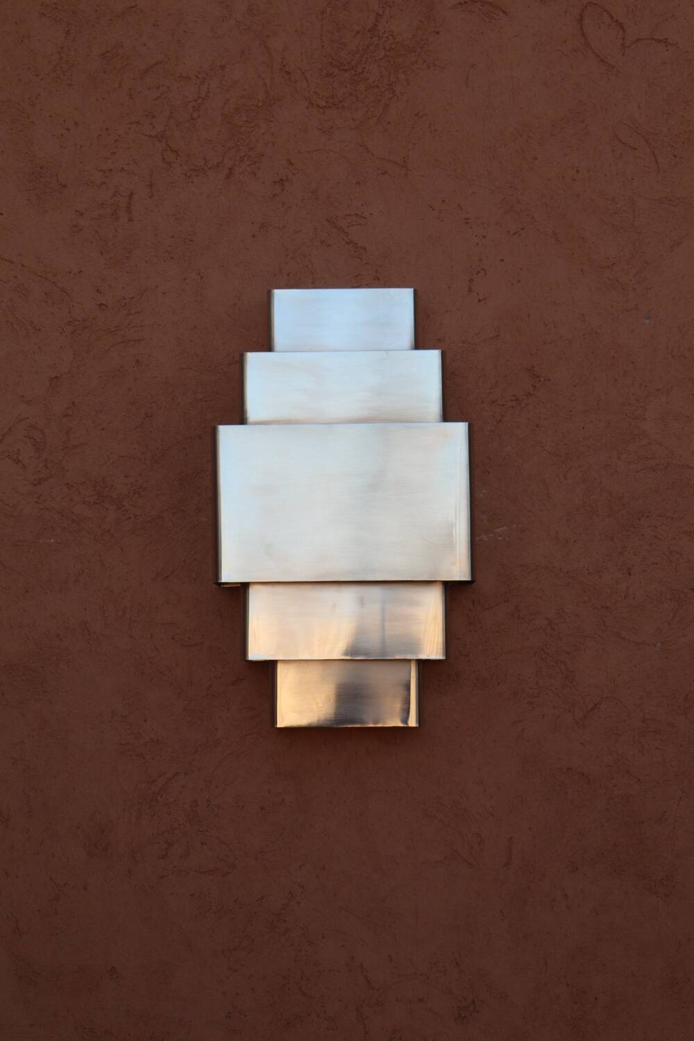 Art Deco Chrome Wall Light (Size M)