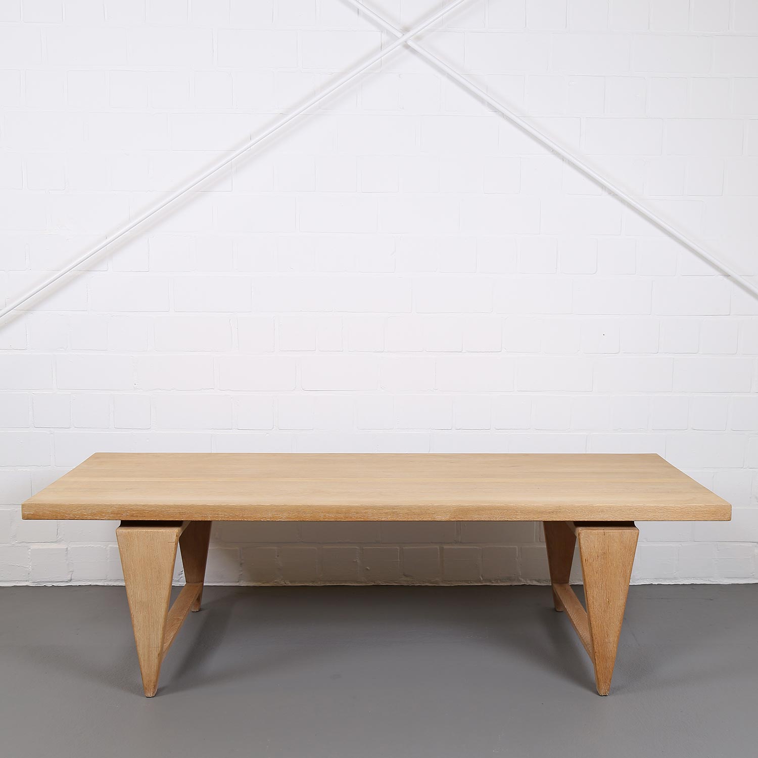 Coffee Table ML 115 by Illum Wikkelsø for Mikael Laursen Light Oak Danish Design