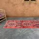 Moroccan carpet boujad red - 85 x 200 cm