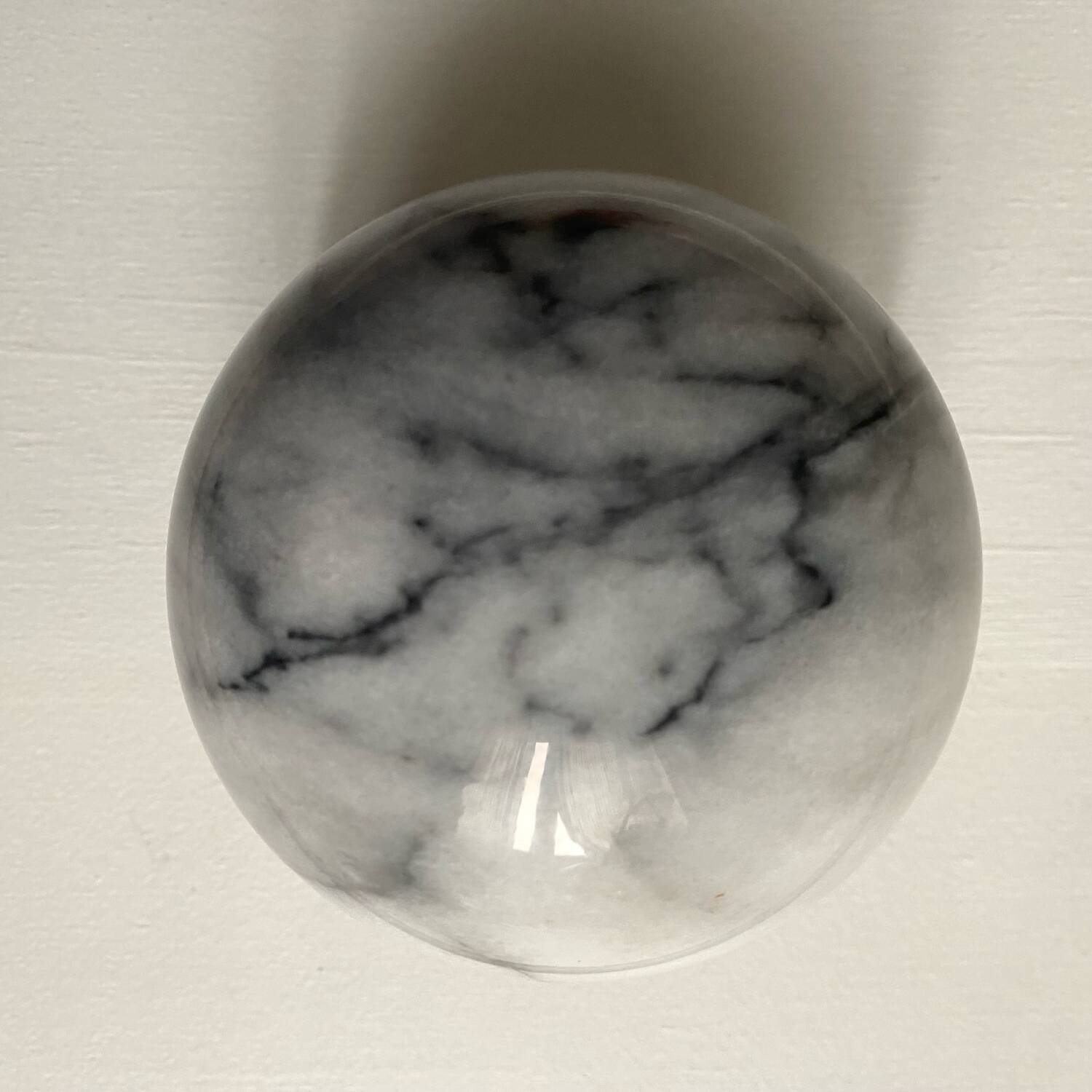 Marble ball ashtray