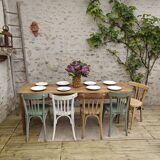 Oak farmhouse table
