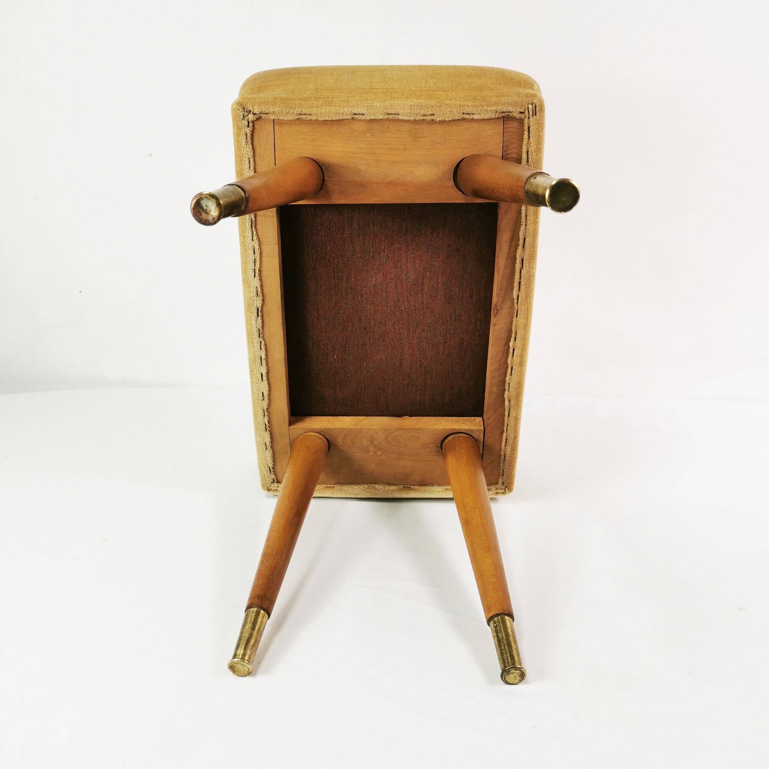Pouf stool, Mid Century, Germany, 1960s
