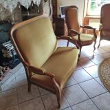 Canapé avec ses 2 fauteuils