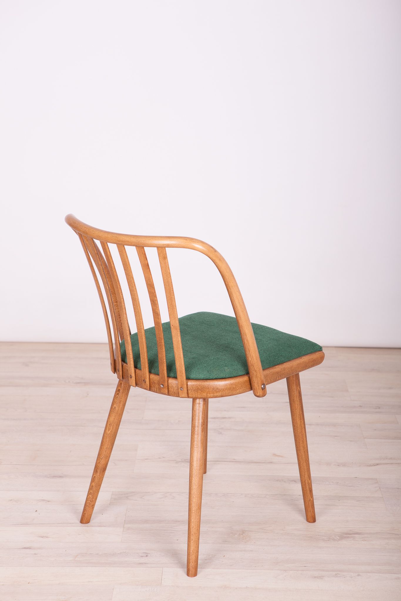 Green Dining Chairs by Antonin Suman for Ton, 1960