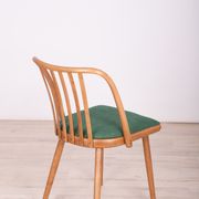 Green Dining Chairs by Antonin Suman for Ton, 1960