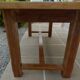 Farm table with 1 drawer in solid oak, natural colour - Totally res