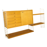 Système de baguettes modulaires à cordes avec cadre et planches