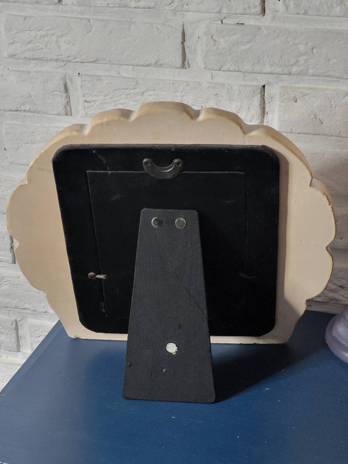 Seashell photo frame