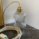 Vintage glass globe lamp