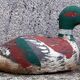 Canard (ancien appeau) en bois peint