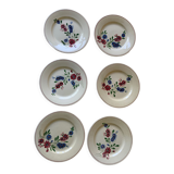Assiettes fleurettes Selency x Monoprix Croisé Laroche