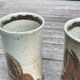 Coffee/herbal tea/orangeade stoneware service from Blanot pottery