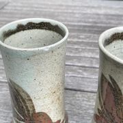 Service à café/tisane/orangeade en grès de la poterie Blanot