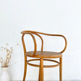 Fischel curved wood armchair