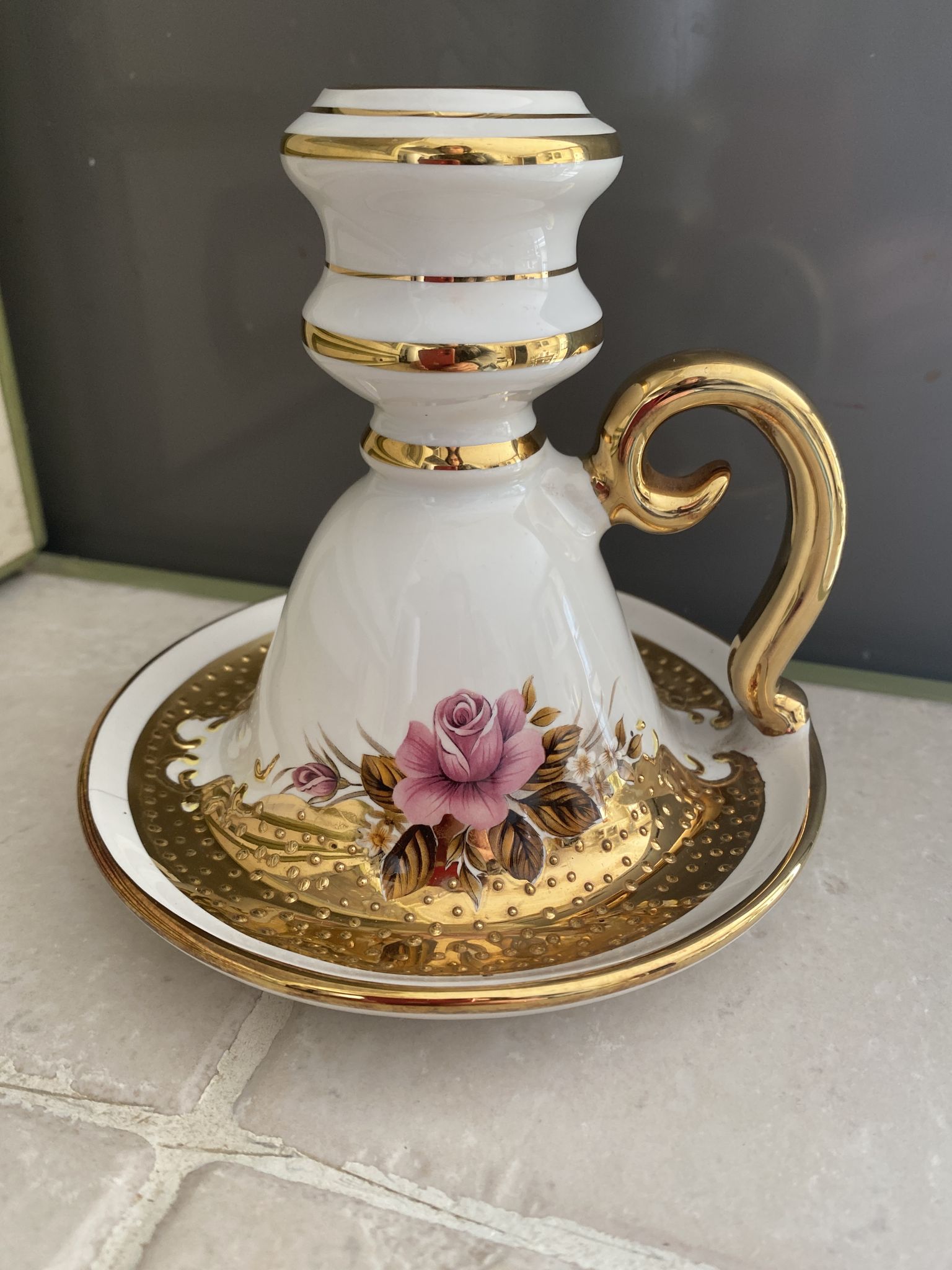 Bougeoir Spyropoulos or fin vintage