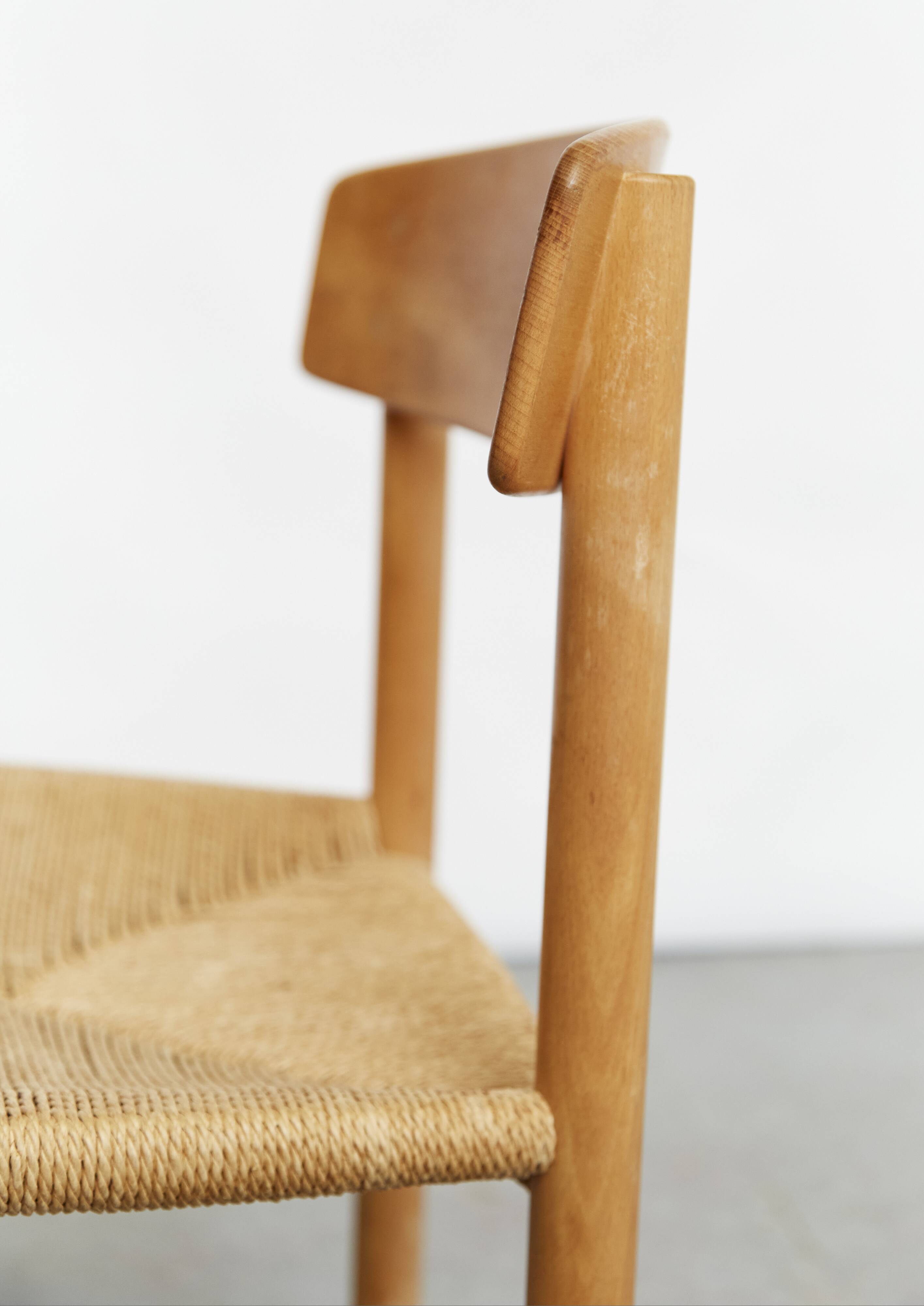Børge Mogensen J 39 "Shaker Chair" for FDB Møbler, 1947 I Set of Four