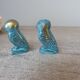 Set of two brass owls made in Greece