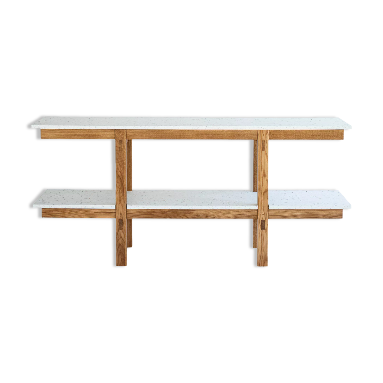 Enfilade Rinku oak and white recycled plastic