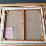 Tableau huile sur toile signé LEPAGE