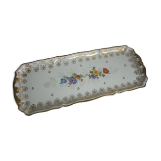 Plat a cake en porcelaine de Limoges