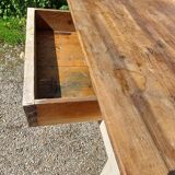 Table de ferme bois