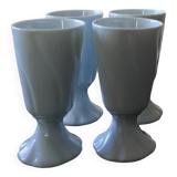 Mazagrans porcelaine Leclair Limoges
