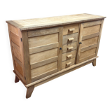 Buffet Very René Gabriel - Raw Oak - Reconstruction Furniture - Year