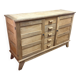 Buffet Bahut René Gabriel - Chêne Brut – Mobilier de Reconstruction - Année