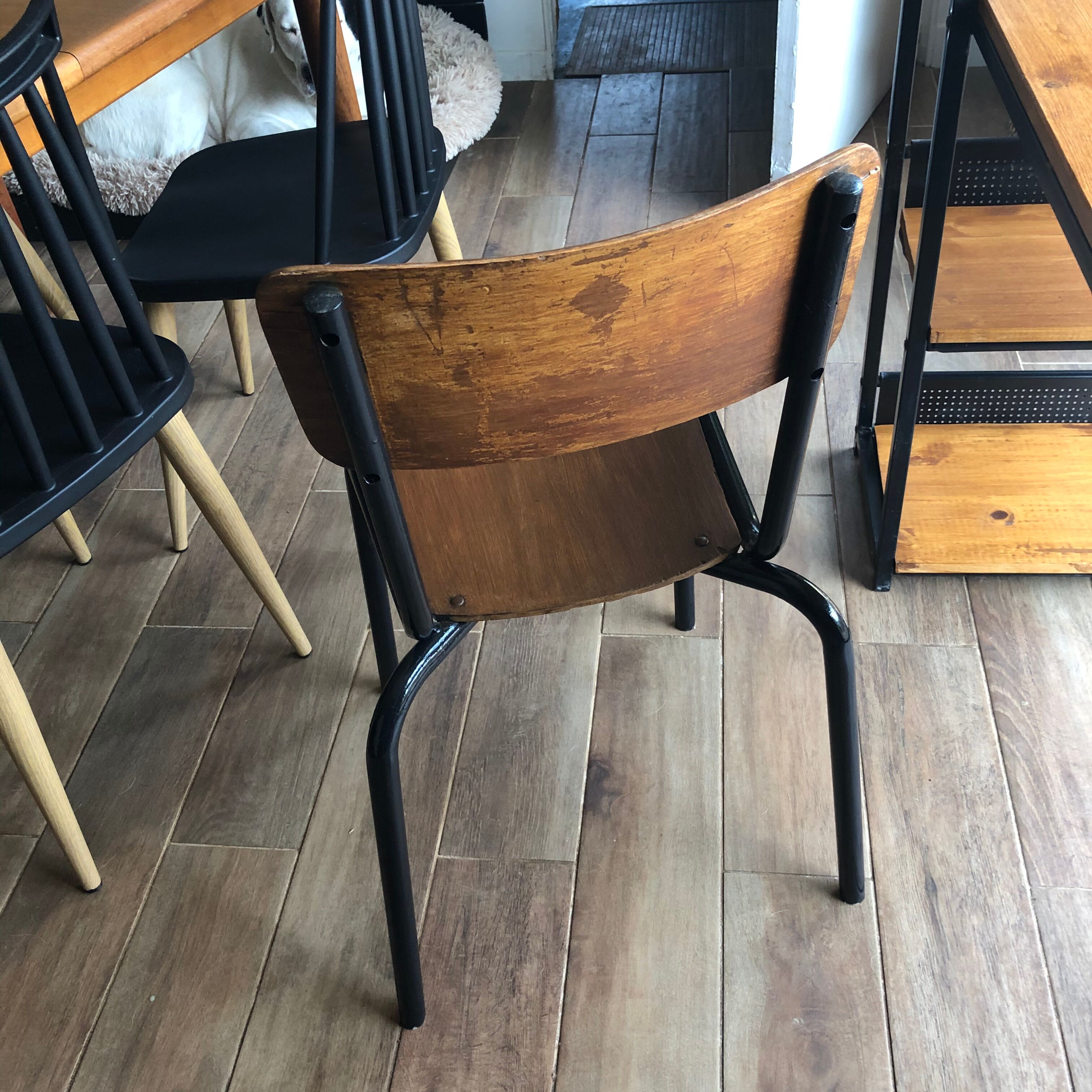 Industrial office and chair
