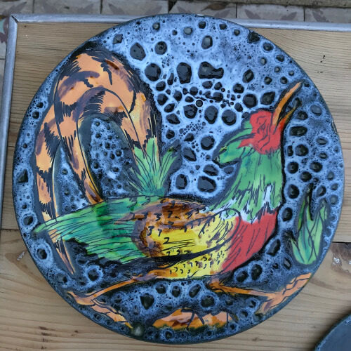 Set of 6 Vallauris plates