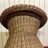 Wicker coffee table