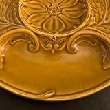 6 plates slurry for artichokes in Gien earthenware, 1960