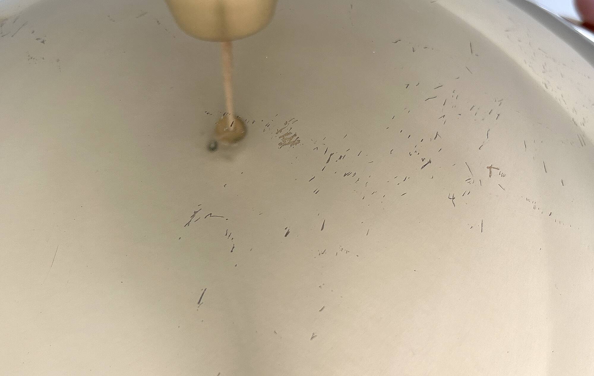 Large Scandinavian Pendant Light in Brass