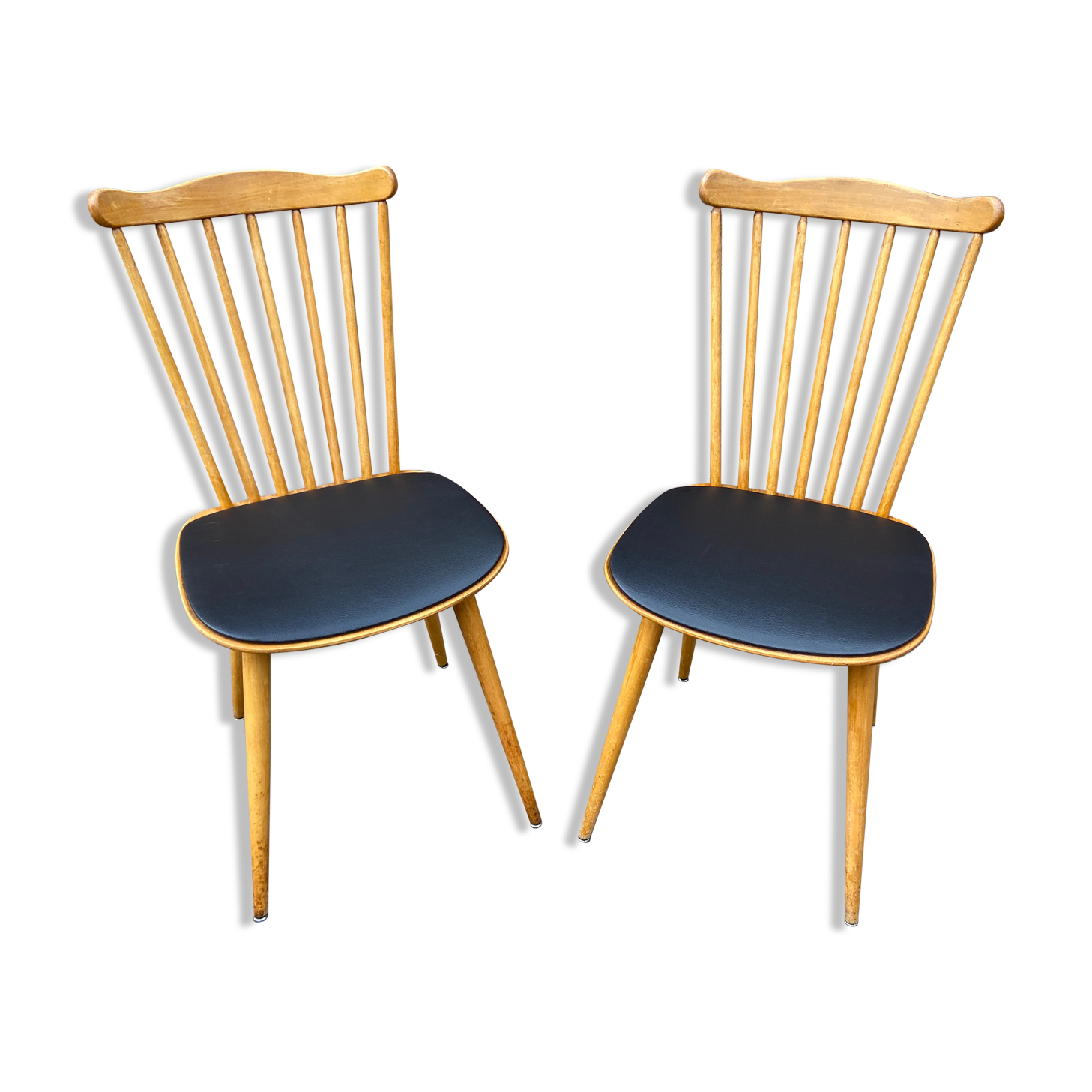 Pair of scandinavian chairs 60s