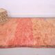 Peach Vintage Moroccan Rug 160 x 260 cm - Berber Wool Rug - Handmade Rug